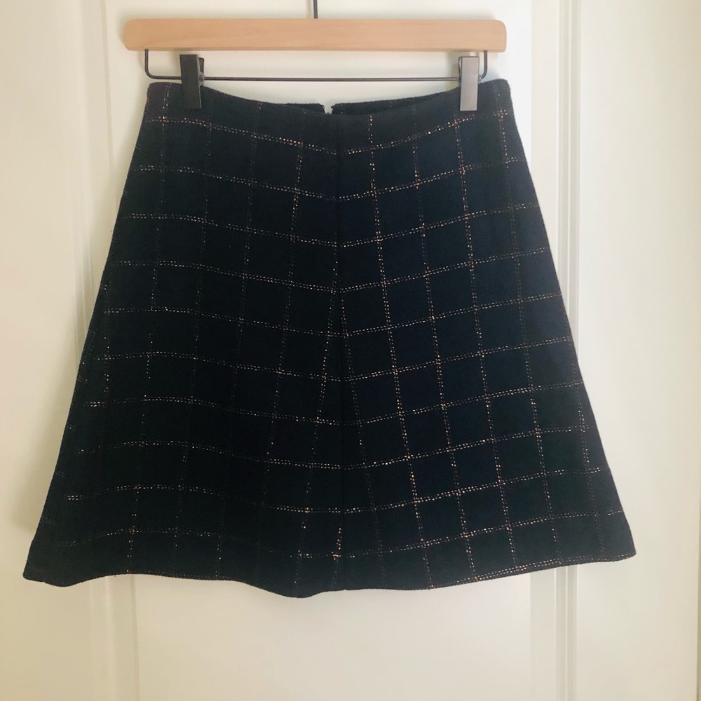 $650 RED valentino blue skirt